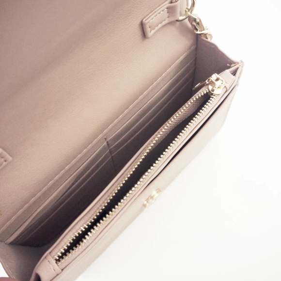 Bebe Pink Quilted Crossbody Bag - Picture 9 of 9